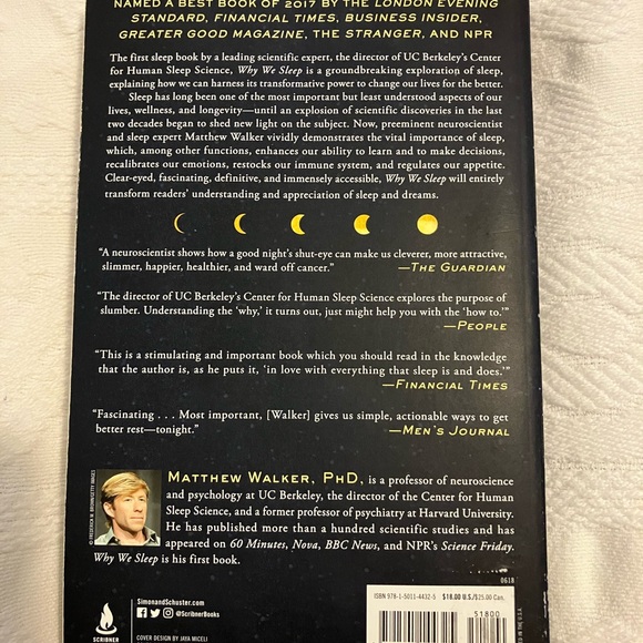 Why We Sleep by Matthew Walker - Picture 2 of 6
